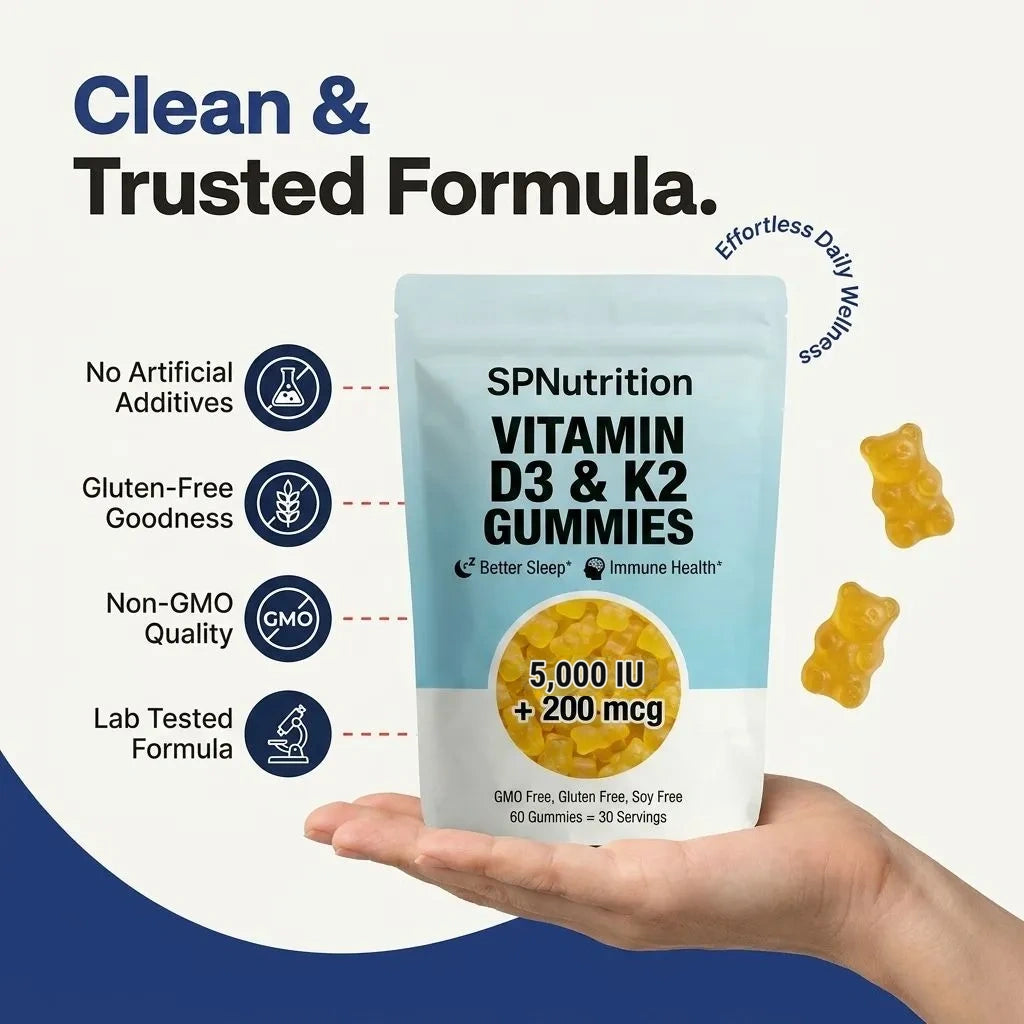 SPNutrition D3 + K2 Gummies
